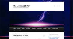 Desktop Screenshot of leviticus25plan.org